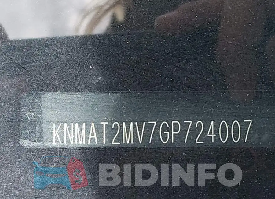 KNMAT2MV7GP724007 Photo# 9