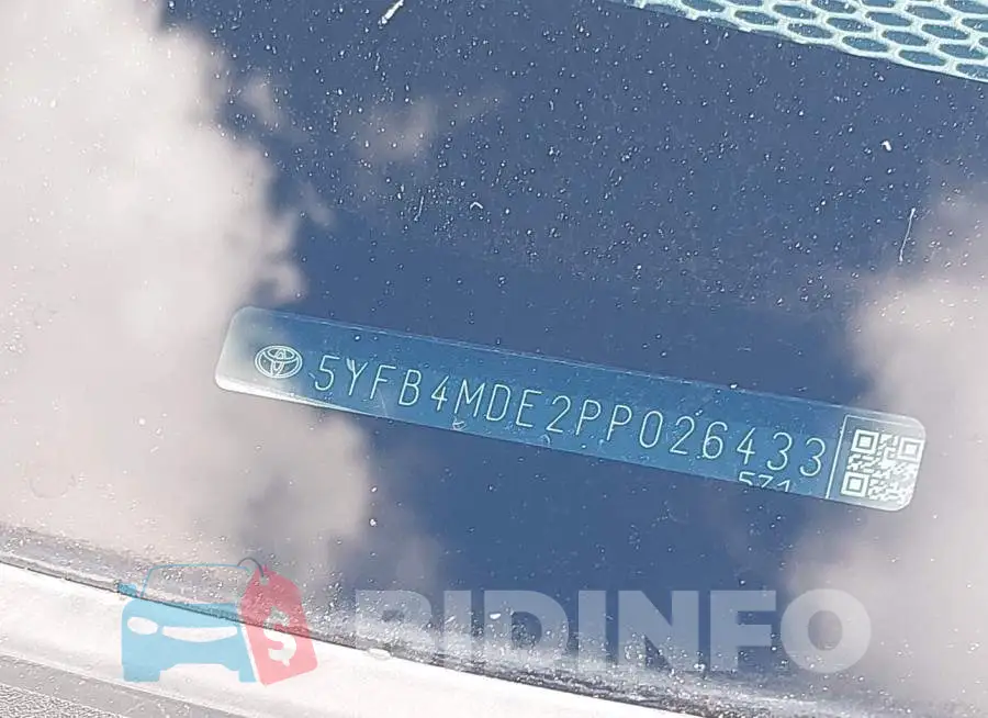 5YFB4MDE2PP026433 Photo# 9
