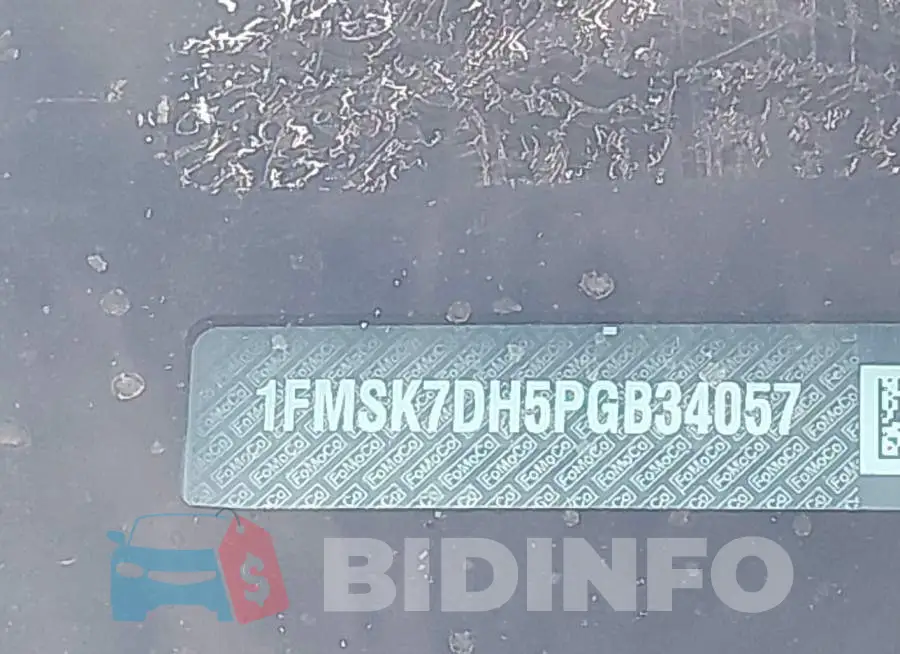 1FMSK7DH5PGB34057 Photo# 16