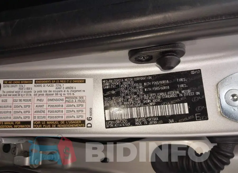 JTJBM7FX1H5168459 Photo# 9
