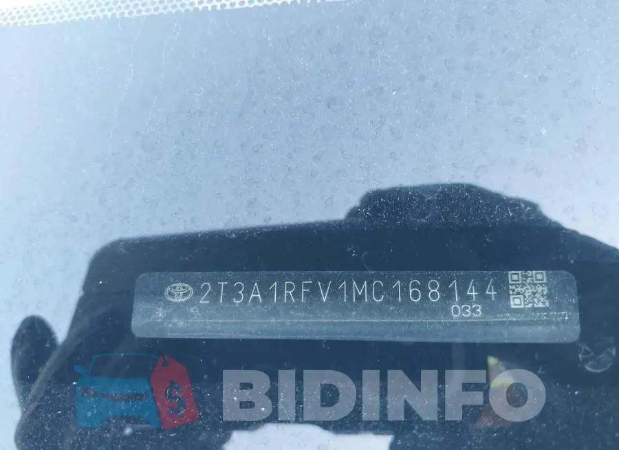 2T3A1RFV1MC168144 Photo# 18