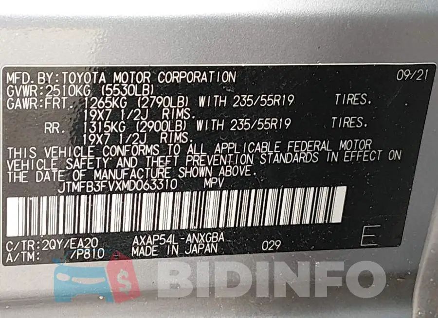 JTMFB3FVXMD063310 Photo# 9