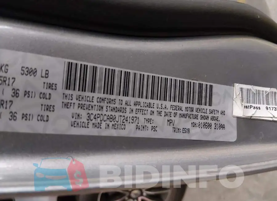3C4PDCAB0JT241971 Photo# 9