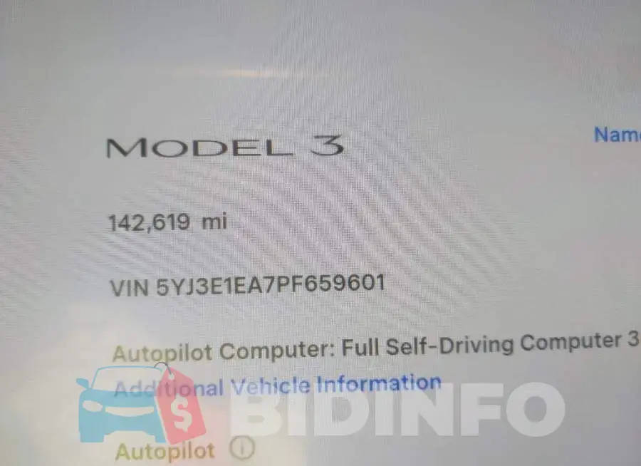 5YJ3E1EA7PF659601 Photo# 15