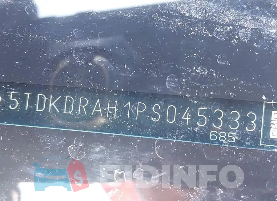 5TDKDRAH1PS045333 Photo# 9