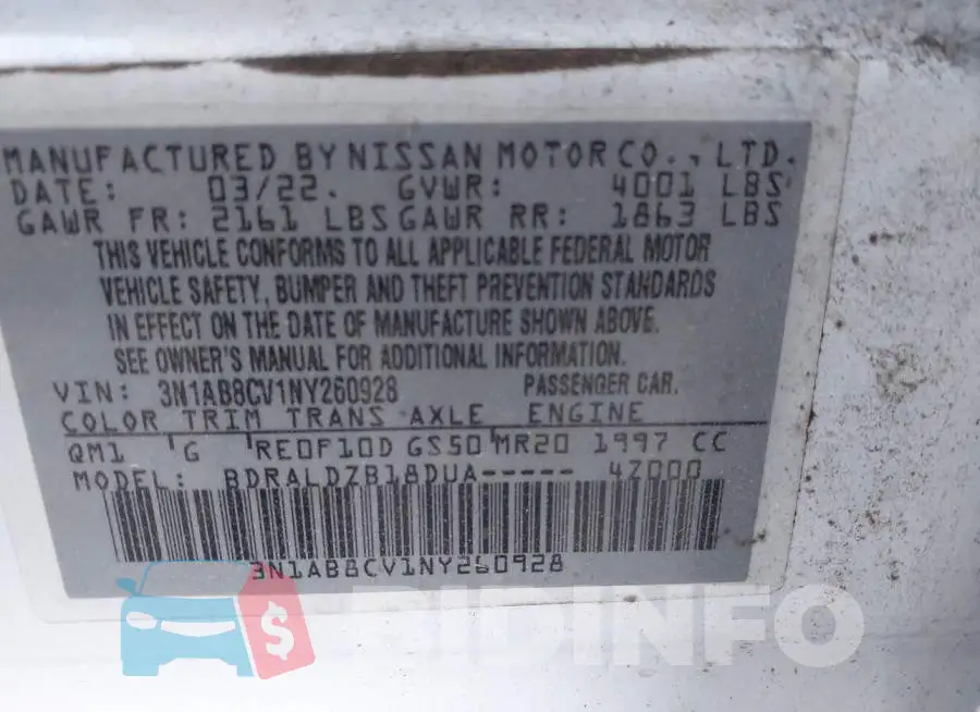 3N1AB8CV1NY260928 Photo# 9
