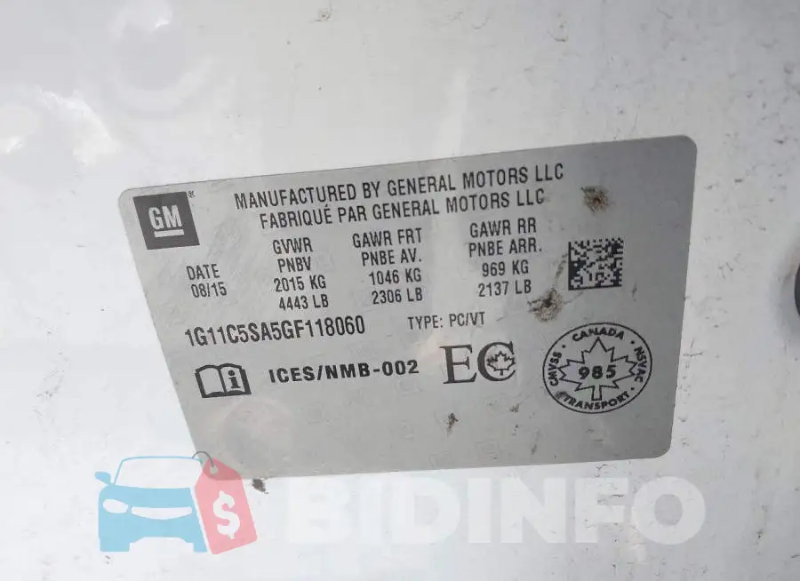 1G11C5SA5GF118060 Photo# 9