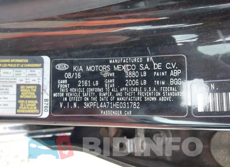 3KPFL4A71HE031782 Photo# 9