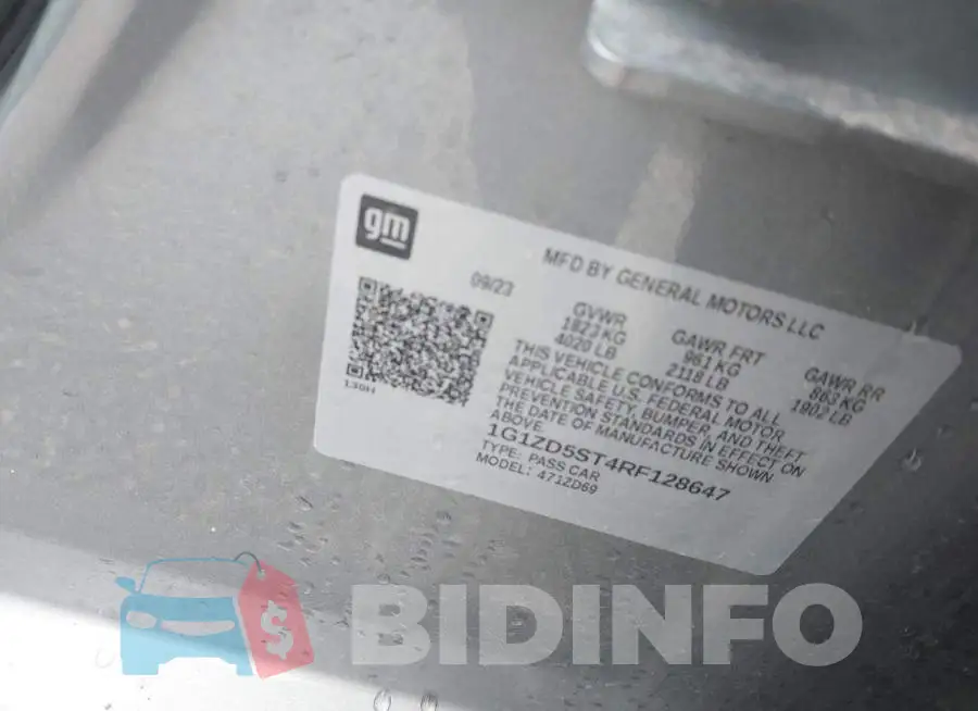 1G1ZD5ST4RF128647 Photo# 9
