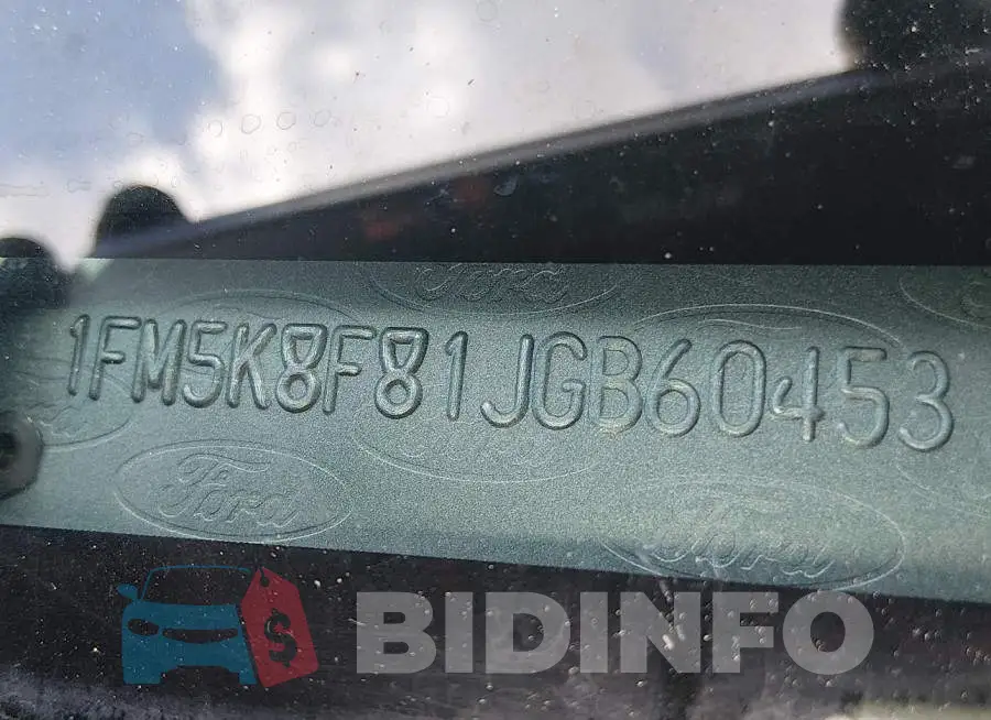 1FM5K8F81JGB60453 Photo# 18